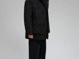 Пуховик с натуральным пухом