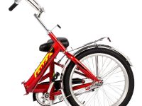 Складной велосипед Foxx Shift 20, год 2024, цвет Красный