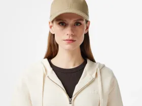 Женская толстовка Lacoste с капюшоном на молнии классического кроя