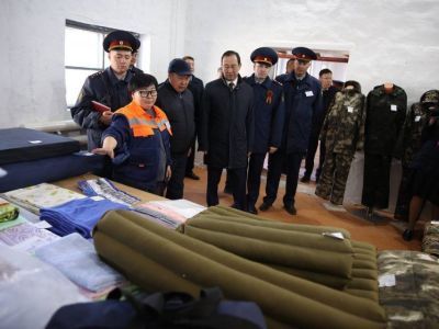 Айсен Николаев ознакомился с работой центра трудовой адаптации осужденных в Якутске