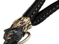 Брелок Медведь, бронза