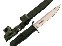 Тактический нож Kizlyar Supreme Combat SW, сталь AUS-10Co, рукоять Kraton, оливковый