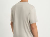 Футболка из хлопка прямого кроя