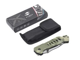 Нож складной Stinger FK-008H, сталь 3Cr13, рукоять алюминий