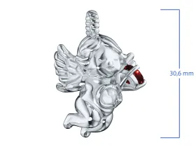 Подвеска из серебра с гранатом э0606пд12250368