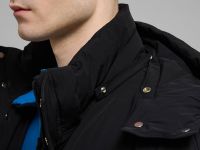 Утепленная парка с капюшоном