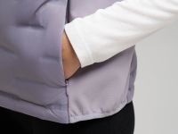 Стеганый пуховый жилет