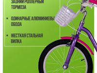 Детский велосипед Stels Jast 18, год 2025, цвет Розовый