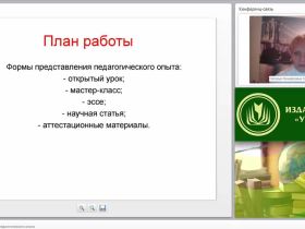 Формы представления педагогического опыта