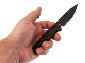 Складной нож Dragonfly-Cu с осевым замком EDC, лезвие из стали 14C28N, медная рукоятка