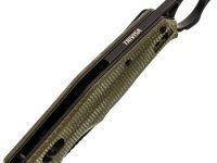 Складной нож Trivisa Sagitta-04G, сталь 14C28N, рукоять микарта
