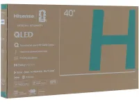 Телевизор Hisense 40A5S, 40", QLED FHD, 60 Гц, Smart TV