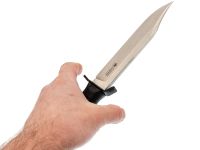 Тактический нож Kizlyar Supreme Патриот SW, сталь VG-10, рукоять Kraton