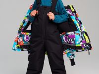 Комплект текстильный с полиуретановым покрытием для мальчиков: куртка, полукомбинезон