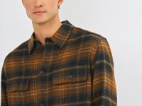 Рубашка в клетку, Желтый