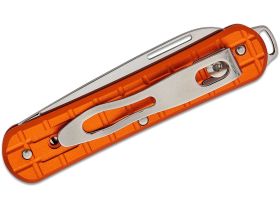Складной нож Fox Vulpis Grenade Pattern, сталь N690Co, рукоять алюминий, оранжевый