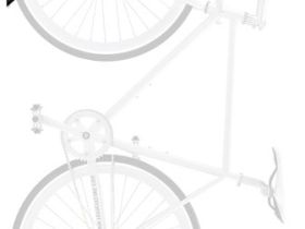 Вертикальный кронштейн для настенного крепления велосипеда ACME Horst (черный)