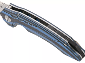 Складной нож Bestech Ornetta, сталь N690, рукоять черно-синяя G10/карбон