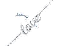 Браслет из серебра с бриллиантом э0601бр04202332