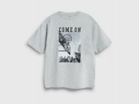 Футболка с принтом для мальчиков, Серый