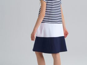 Платье трикотажное для девочки