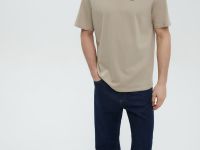 Футболка из хлопка с принтом