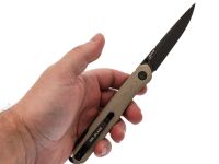 Нож Mr.Blade Astris Gen.2 blackwash сталь D2, рукоять Tan G10