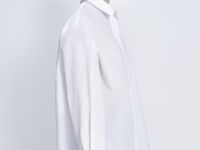 Рубашка свободного силуэта из хлопка