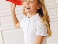 Футболка поло для девочки