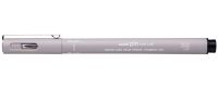 Линер UNI PIN brush 200 (S) кисть, светло-серый
