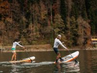 Надувная доска для SUP-бординга SHARK TOURING RACING 14'X27&quot; 2022