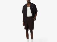 Мужские льняные шорты Lacoste