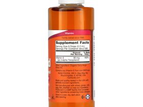 NOW Foods, натуральный витамин E в жидкой форме, 120 мл (4 жидк. унции)