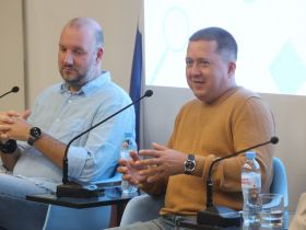 Встреча участников МТФ «Новая реальность» и нижегородских журналистов с председателем и секретарями СЖР