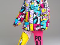 Куртка текстильная с полиуретановым покрытием для девочек