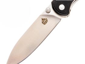 Складной нож QSP Parrot, сталь D2, рукоять G10, черный