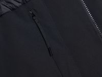 Утеплённая парка с капюшоном, Черный