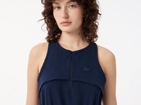 Длинное платье Lacoste без рукавов