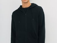 Базовая толстовка на молнии, Черный