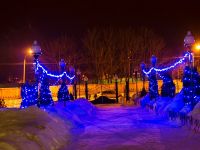 Городской сад г. Лихославль