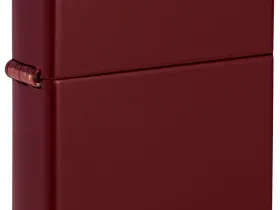 Зажигалка ZIPPO Classic с покрытием Merlot, латунь/сталь, бордовая, глянцевая, 38x13x57 мм