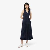 Платье Lacoste стандартного кроя с длинными рукавами и поясом