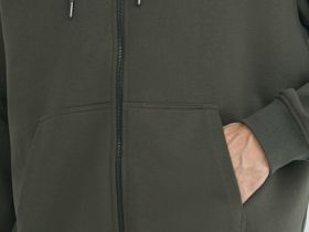 Базовая толстовка на молнии, Зеленый