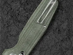 Складной нож Bestech Knives Slasher, сталь D2, рукоять микарта, зеленый