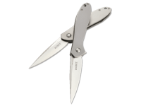 Складной нож CRKT Eros Large - Flat Handle, сталь AUS 8, рукоять сталь 420J2