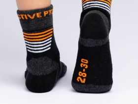 Термоноски трикотажные для мальчиков (низкие махровые)