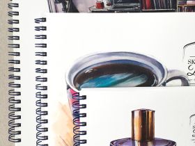 Скетчбук для графики и маркеров Малевичъ Bristol 30 л 280 г