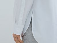 Рубашка из хлопка, Белый