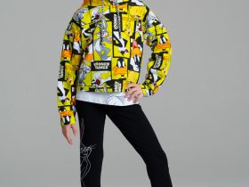 Толстовка трикотажная для девочек