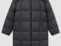 Пальто утепленное с утиным пухом